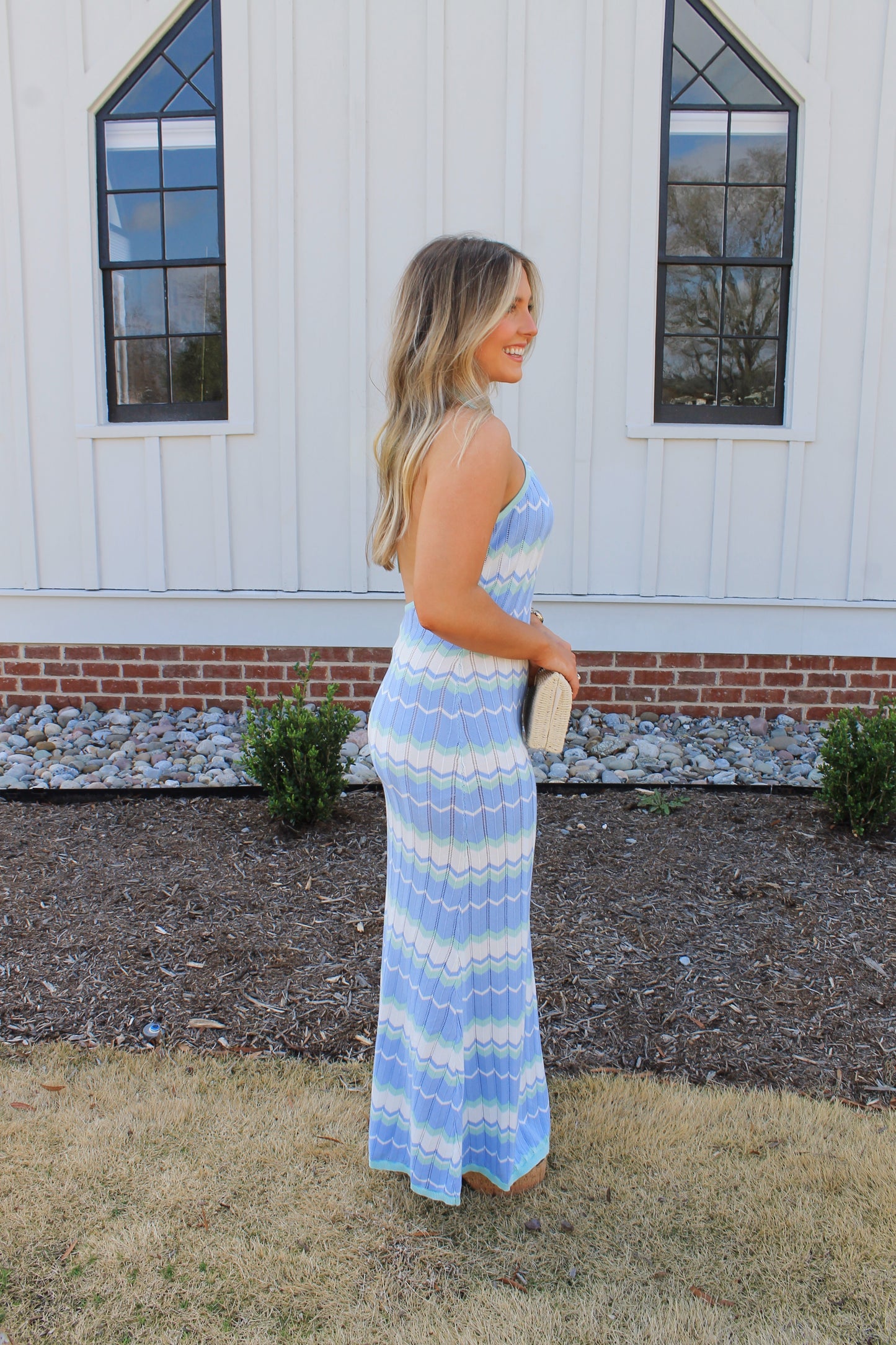 Knit Halter Maxi