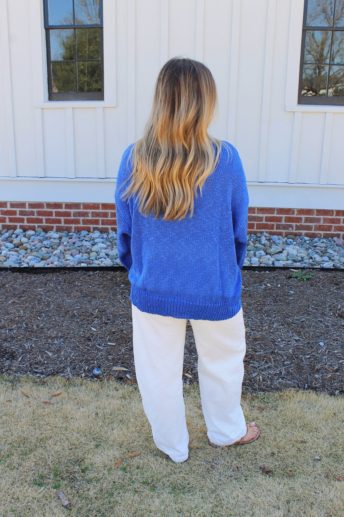 Blue Tide Sweater