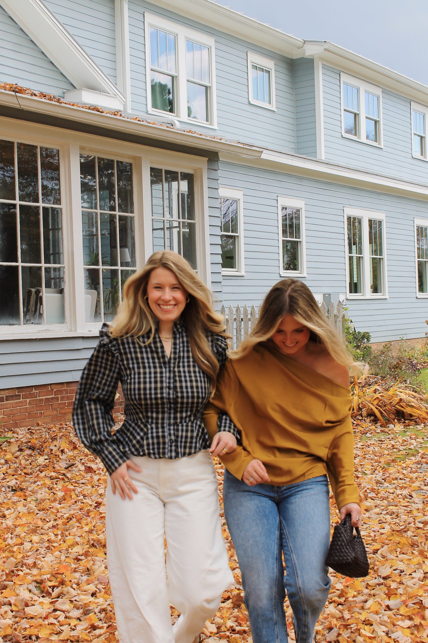 Plaid Ruffle Top