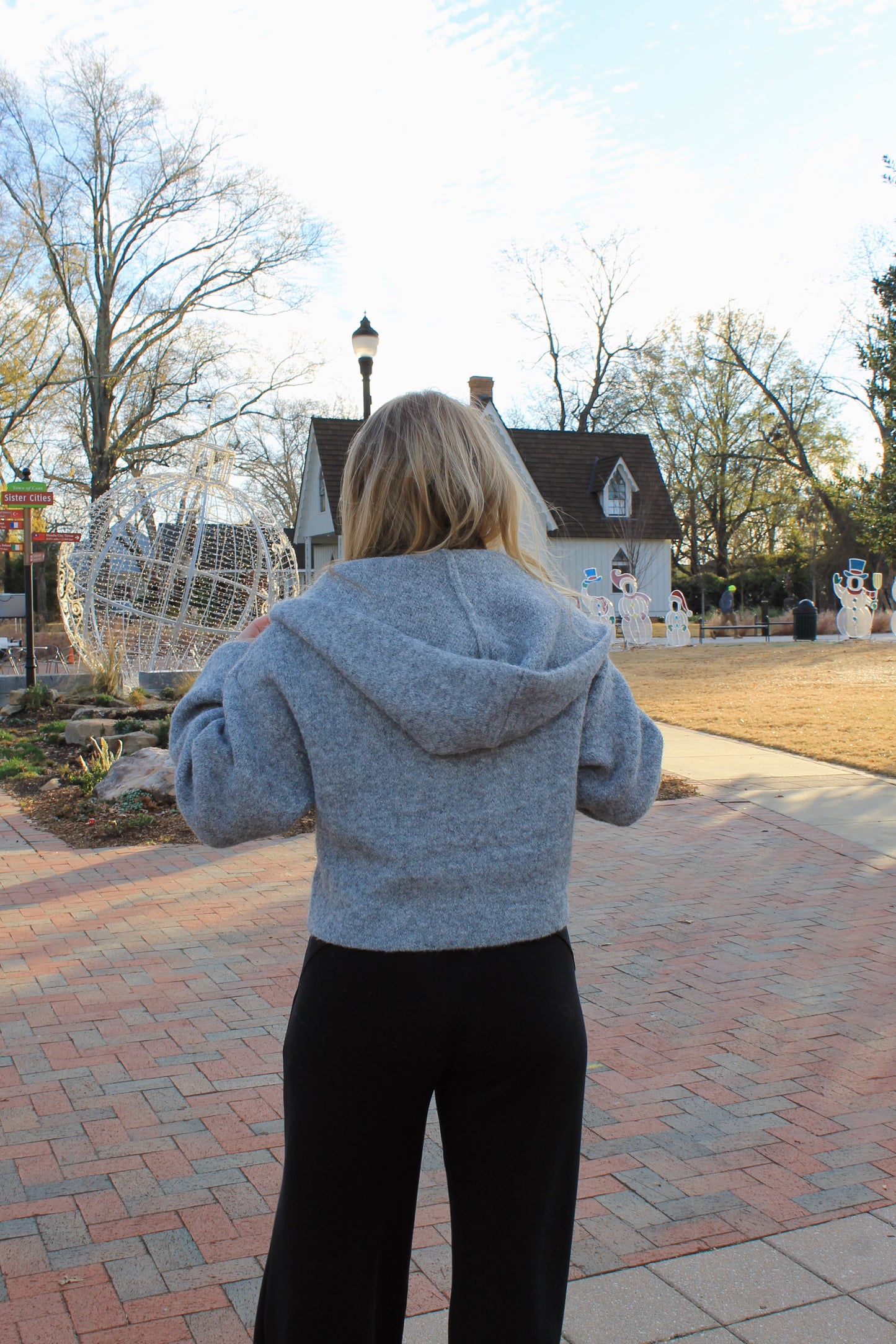 Cozy Knit Hoodie