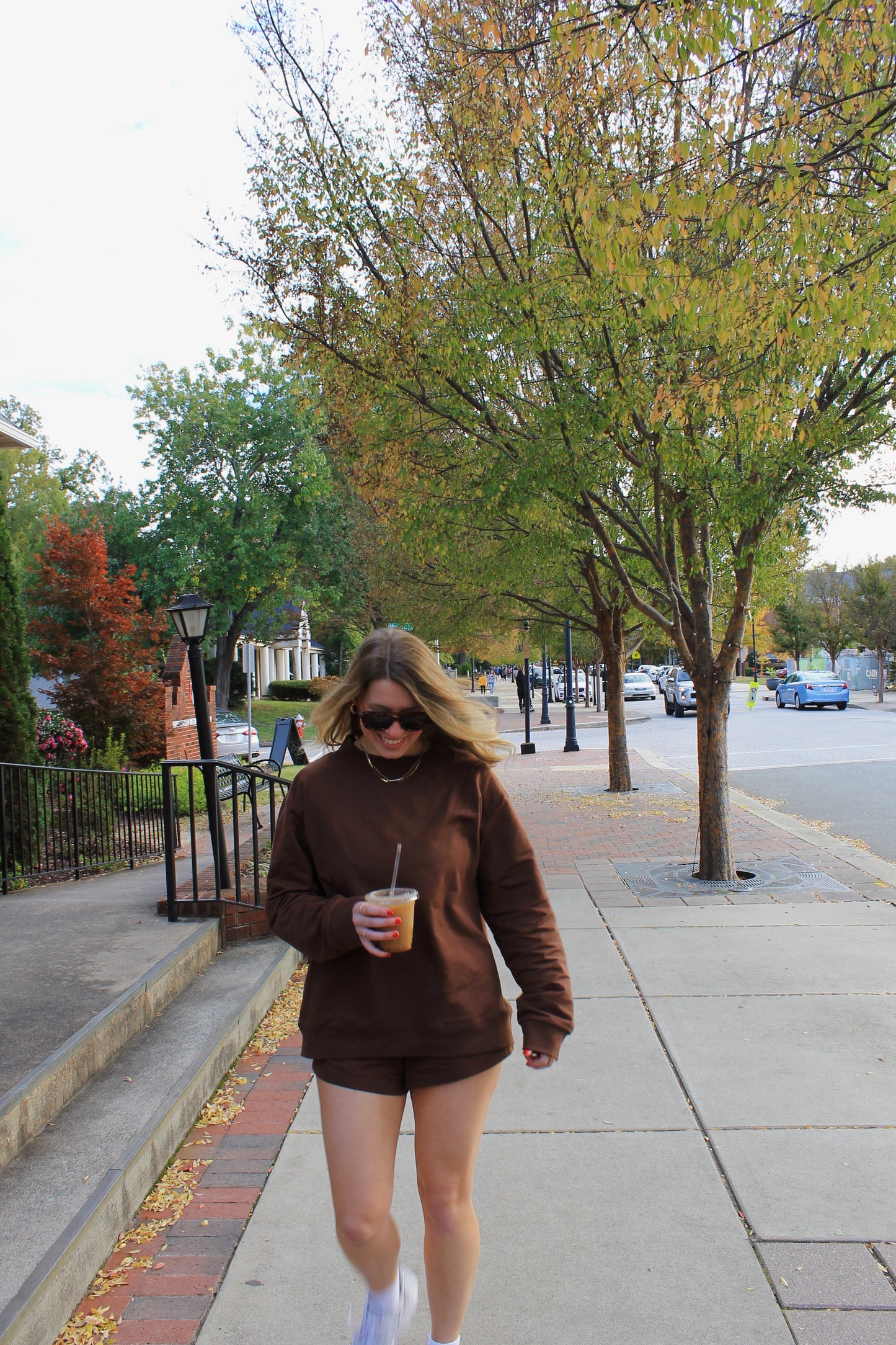 Relaxed Mock Neck - Chocolate