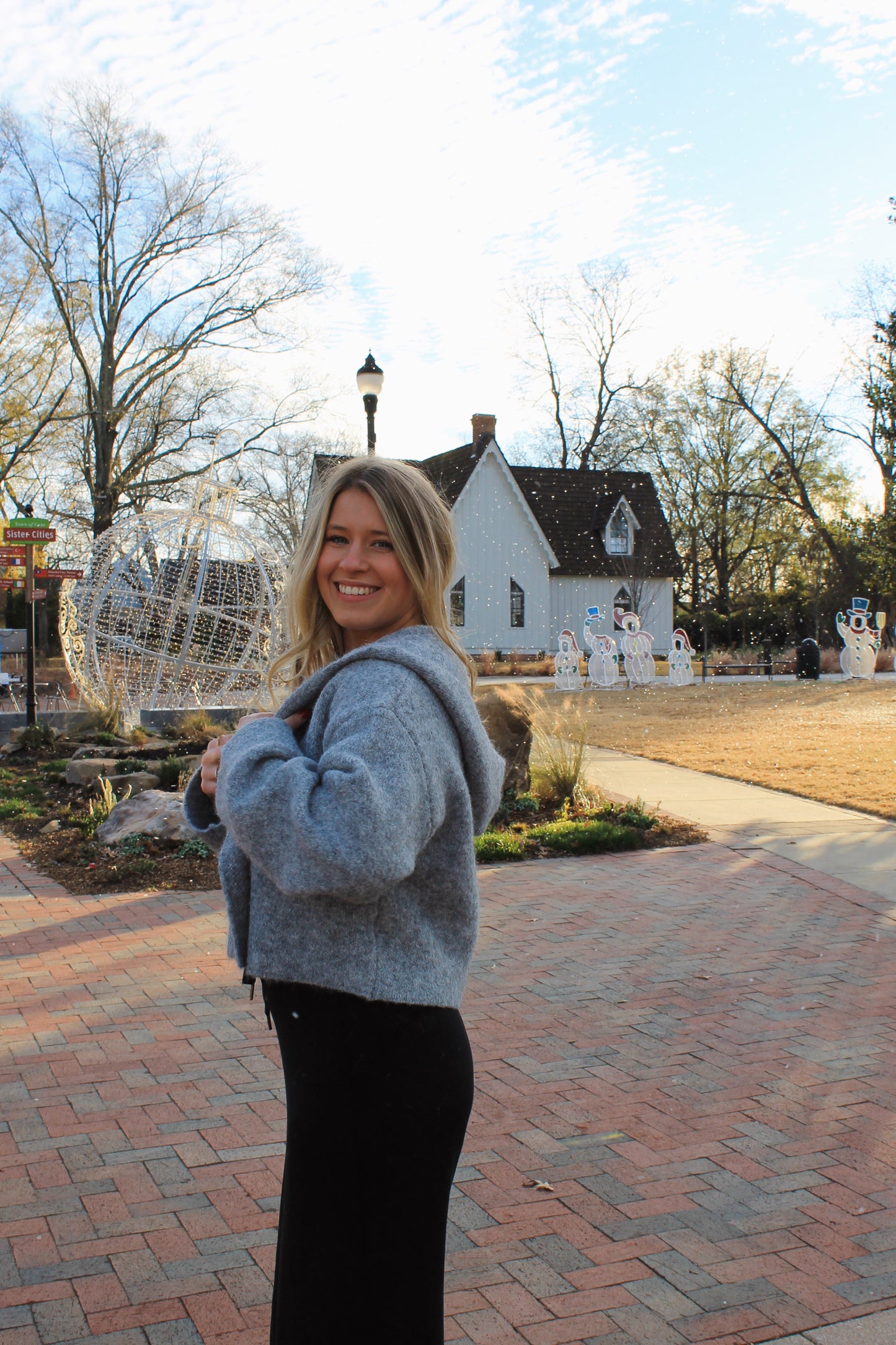Cozy Knit Hoodie