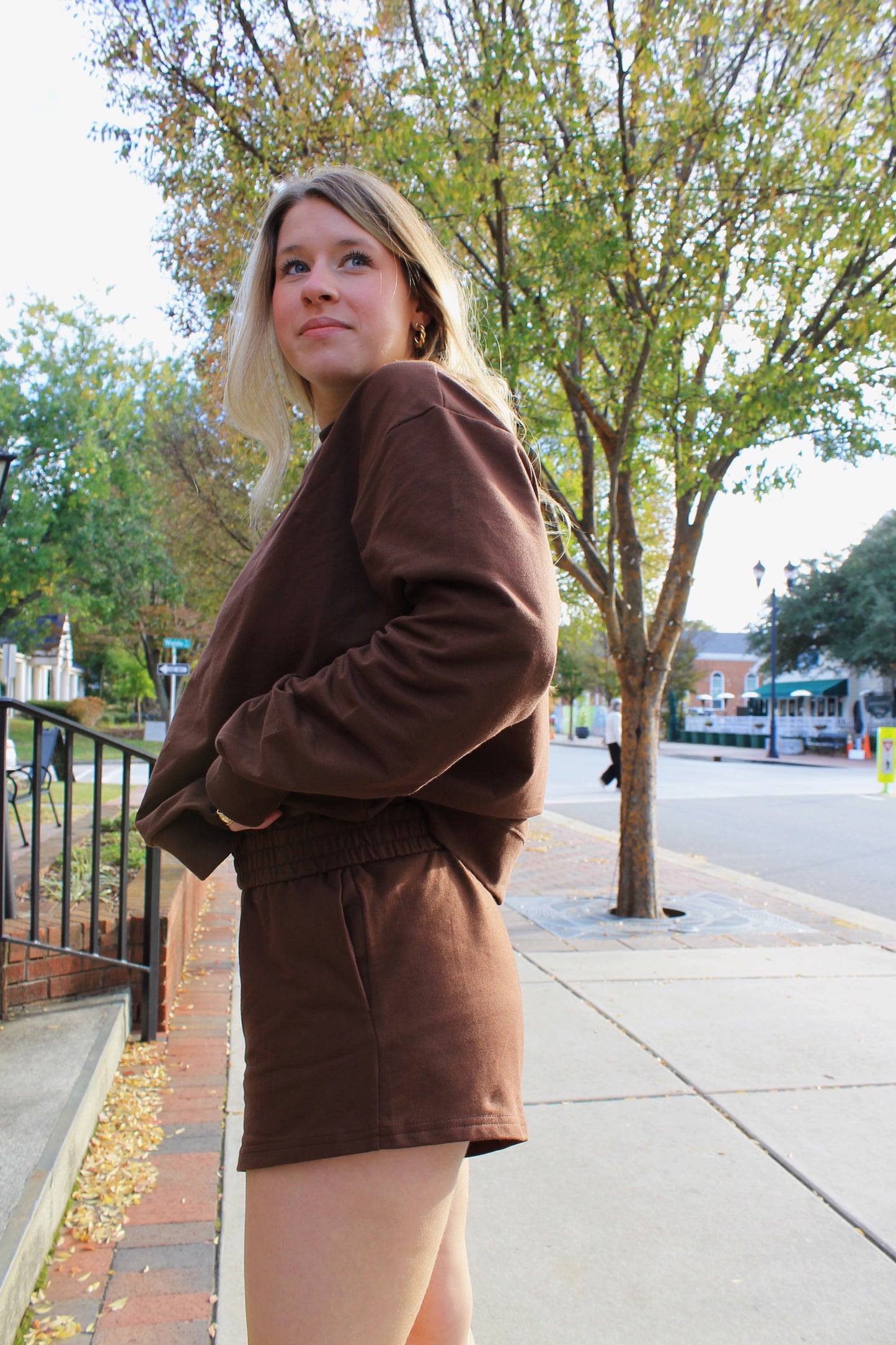 Classic Sweat Shorts - Chocolate