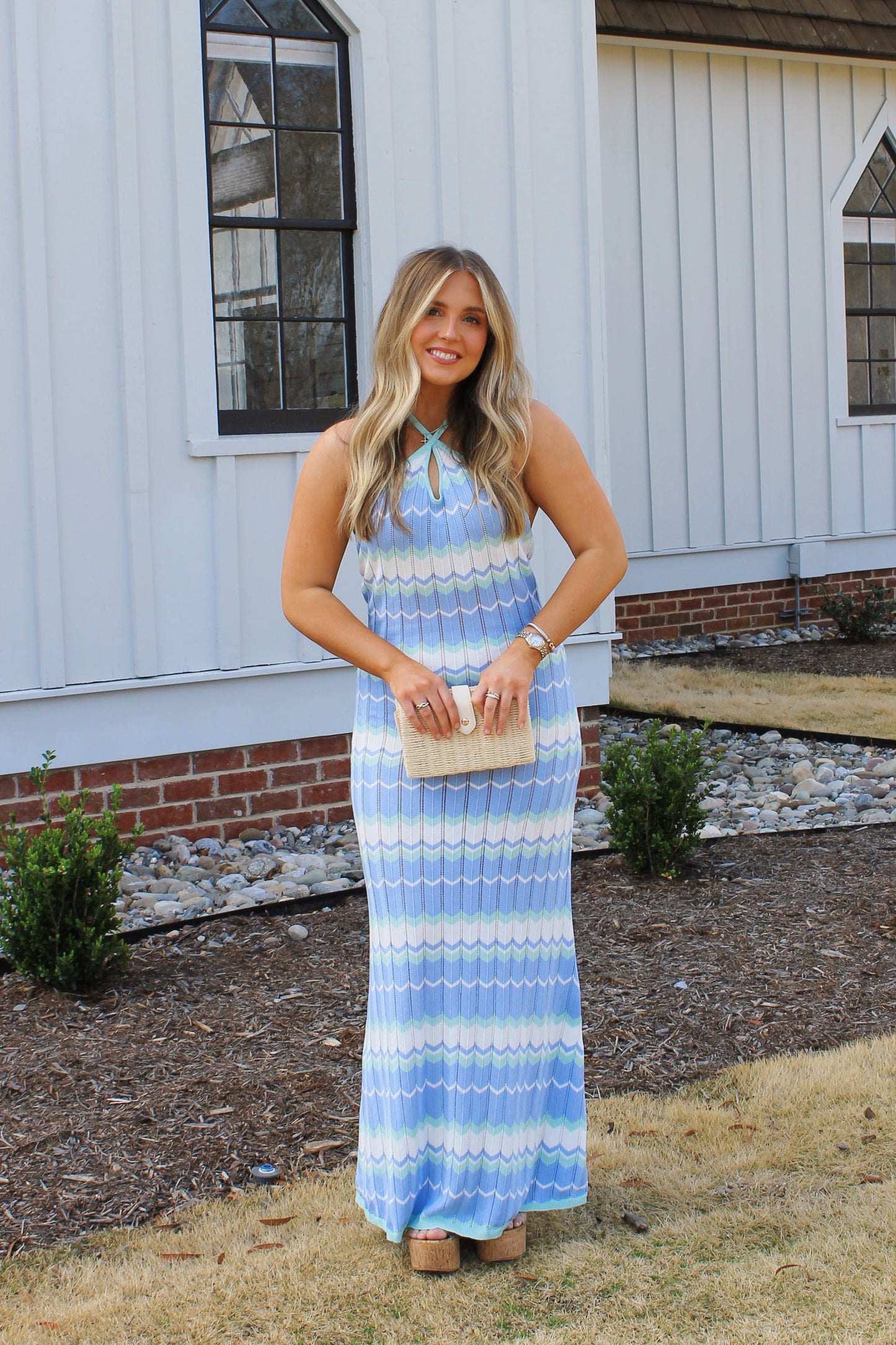 Knit Halter Maxi