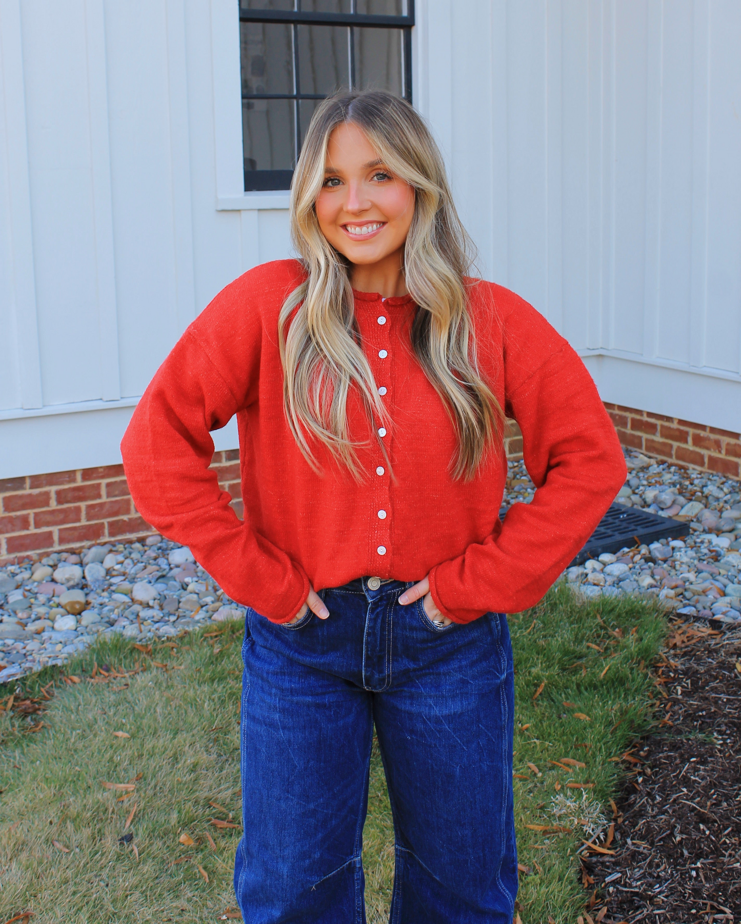 The Classic Sweater - Red