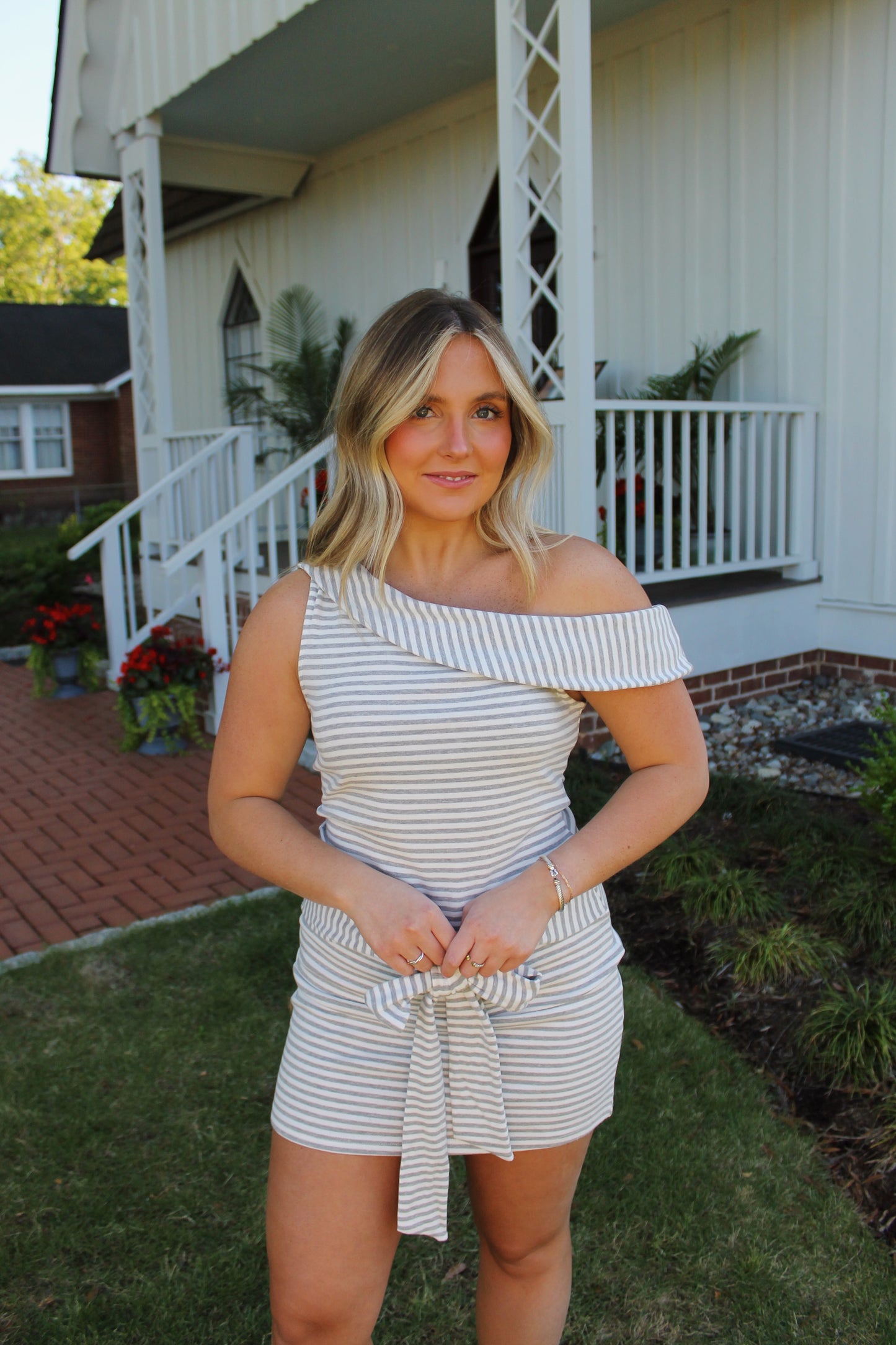 Striped Mini Dress