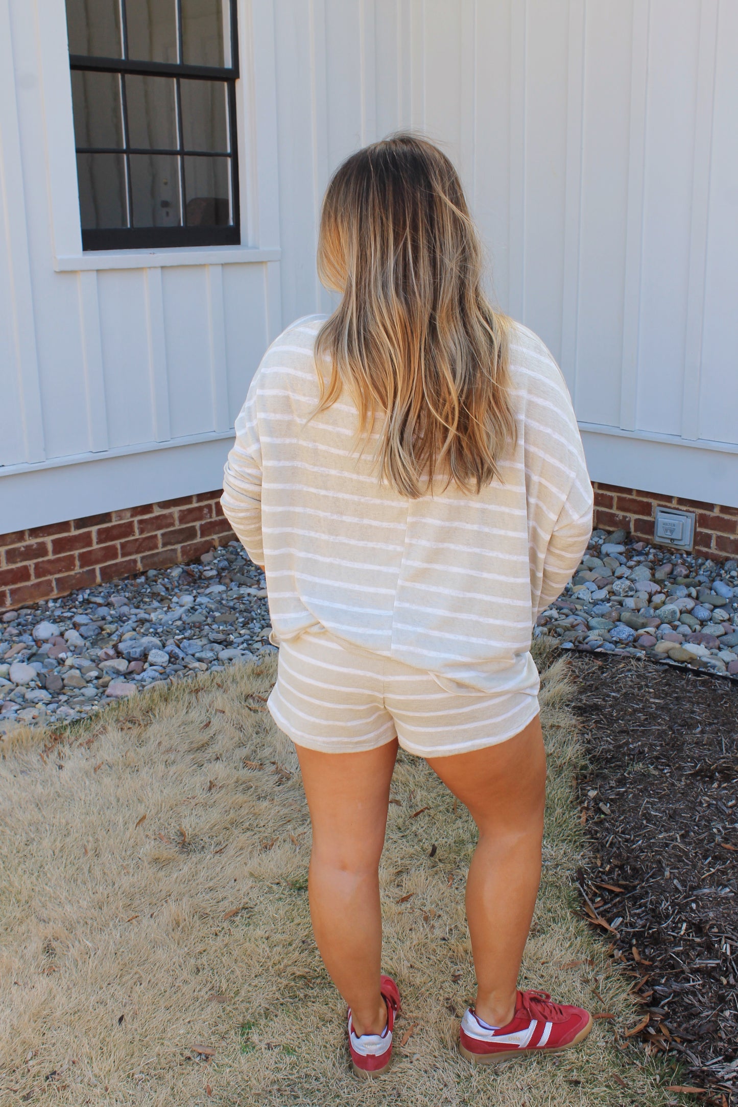 Stripe Knit Top