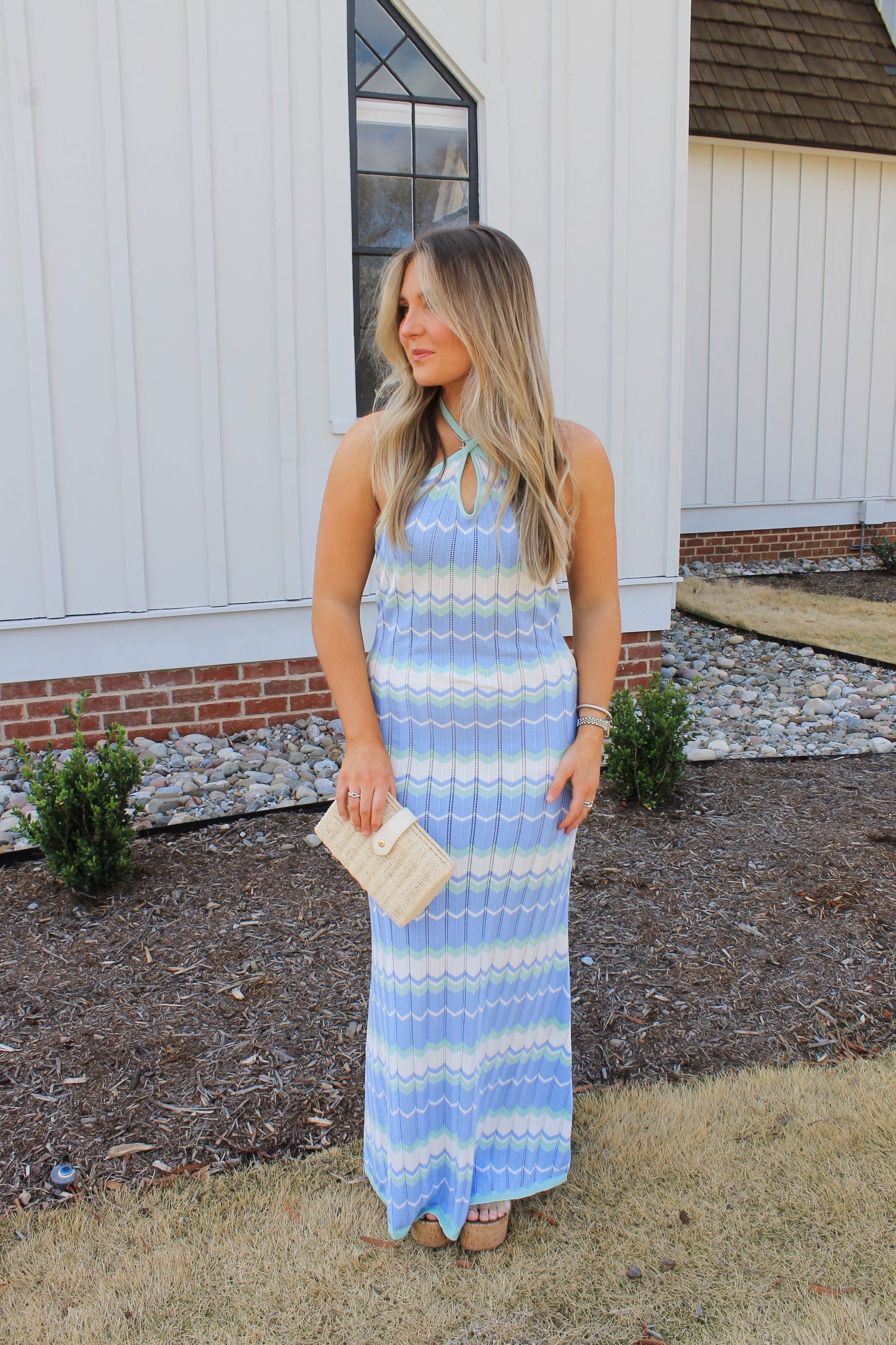 Knit Halter Maxi