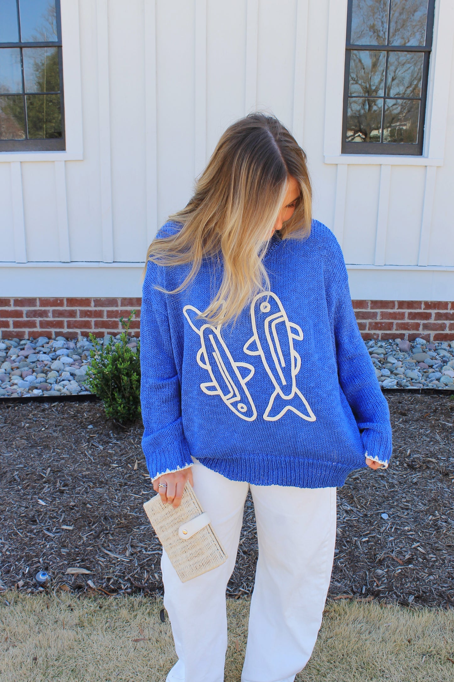 Blue Tide Sweater
