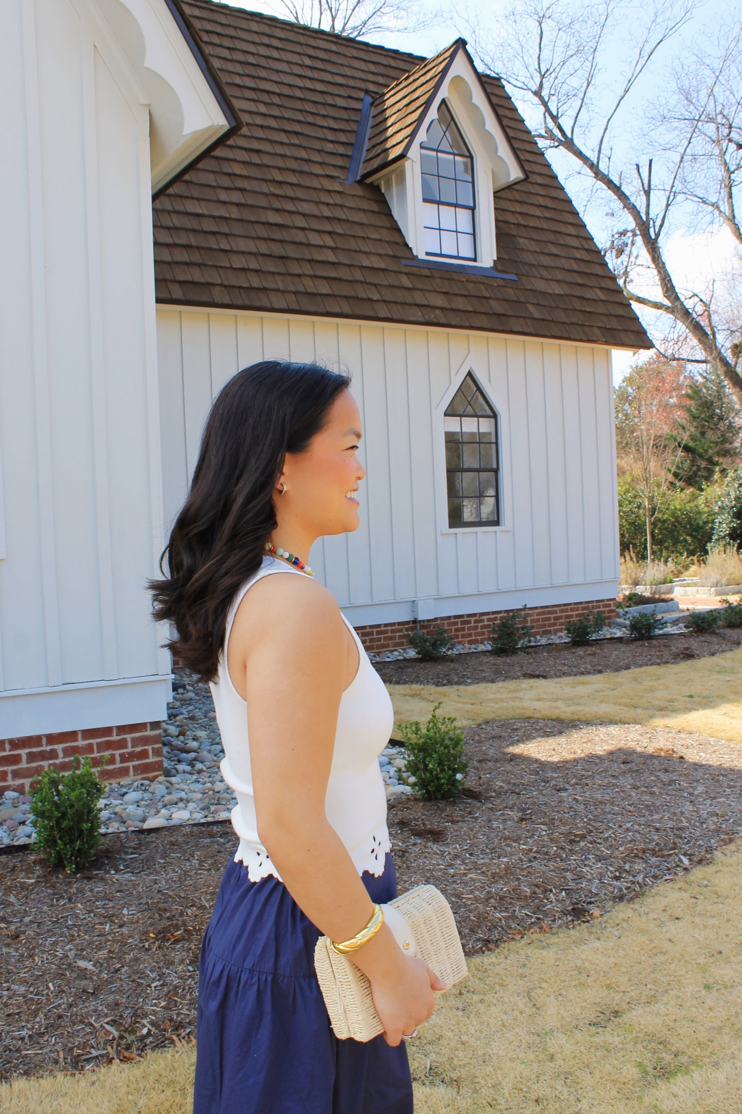 Eyelet Sweater Top