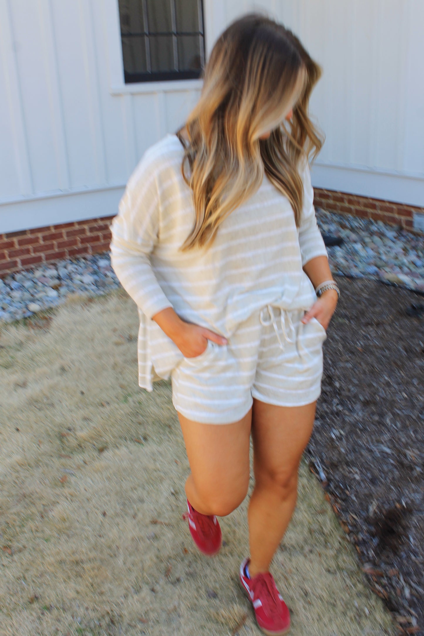 Stripe Knit Top