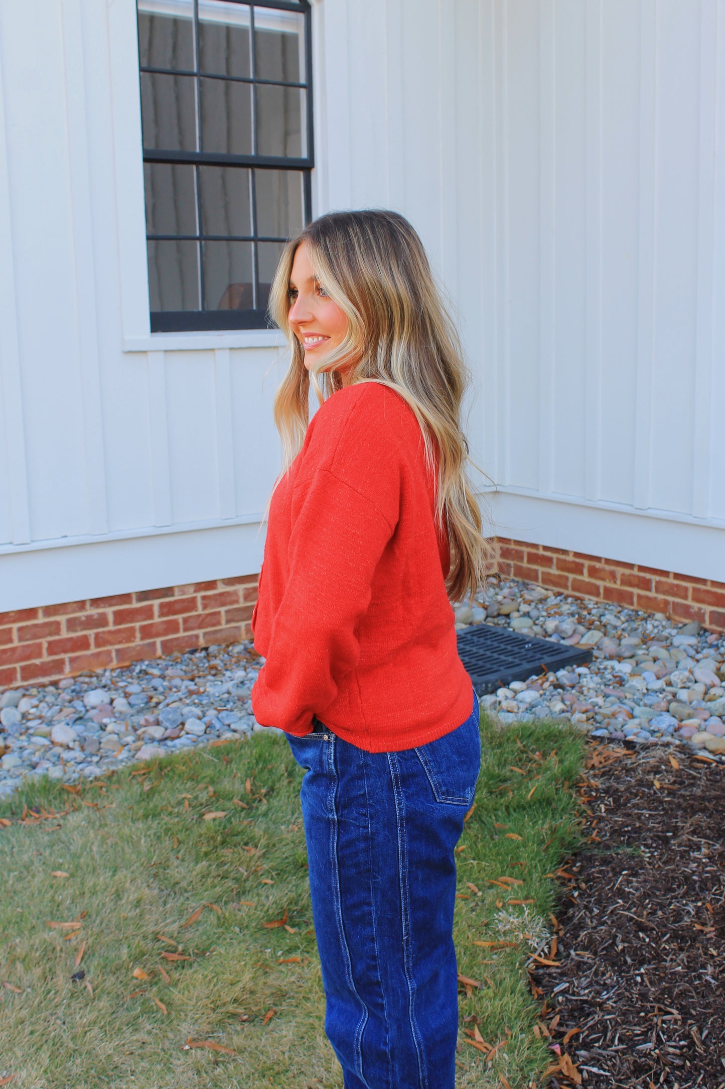 The Classic Sweater - Red