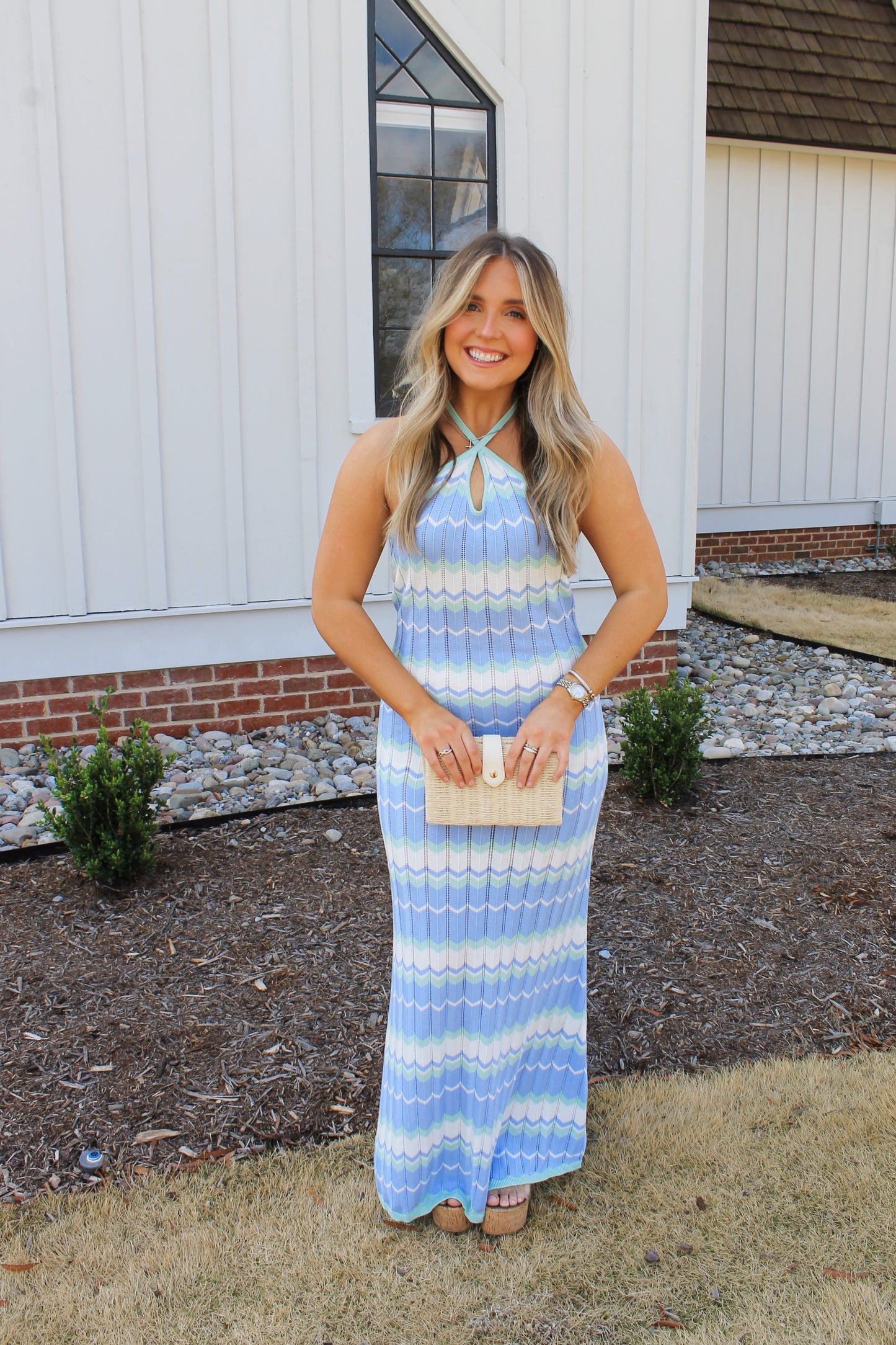 Knit Halter Maxi