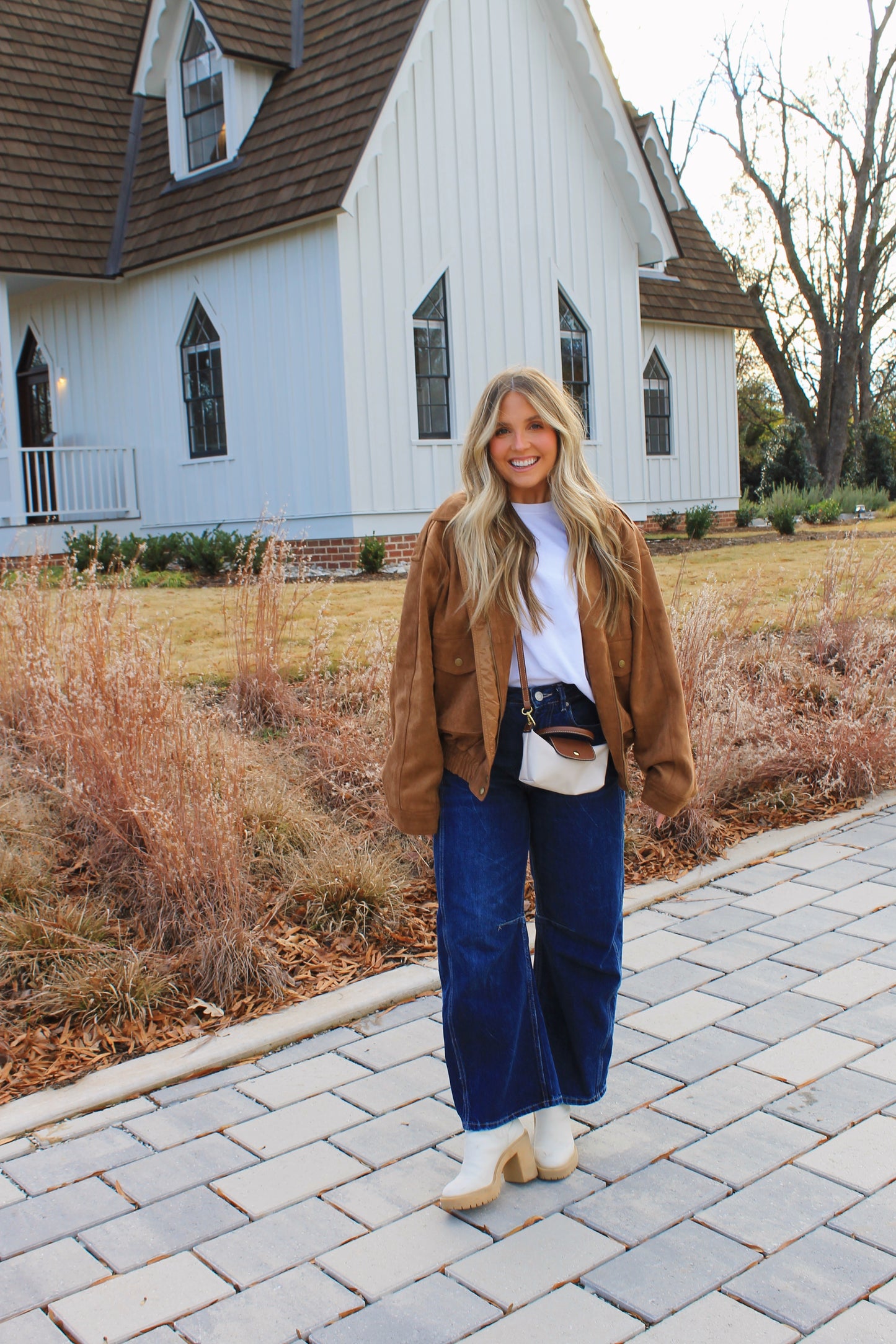Relaxed Suede Jacket