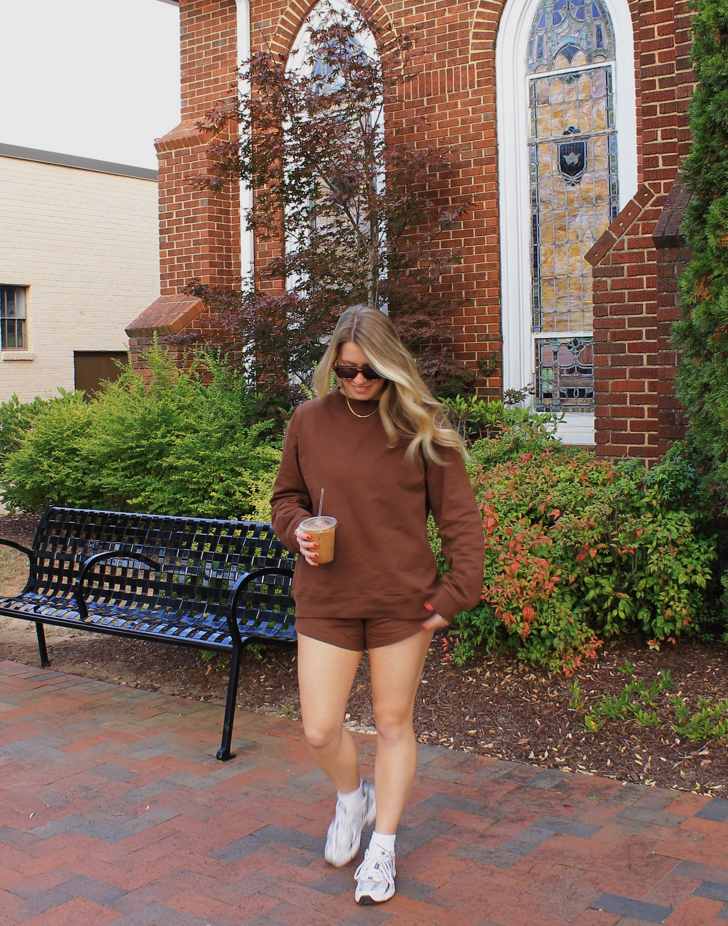 Relaxed Mock Neck - Chocolate