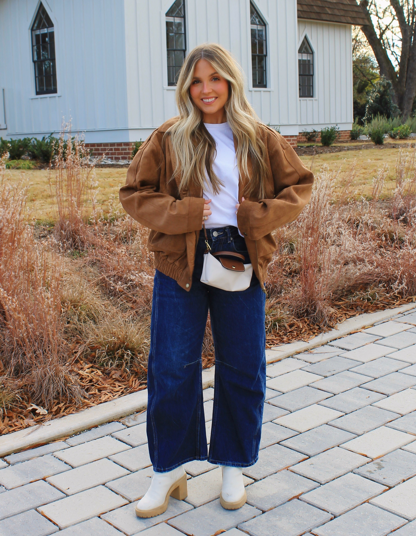 Relaxed Suede Jacket