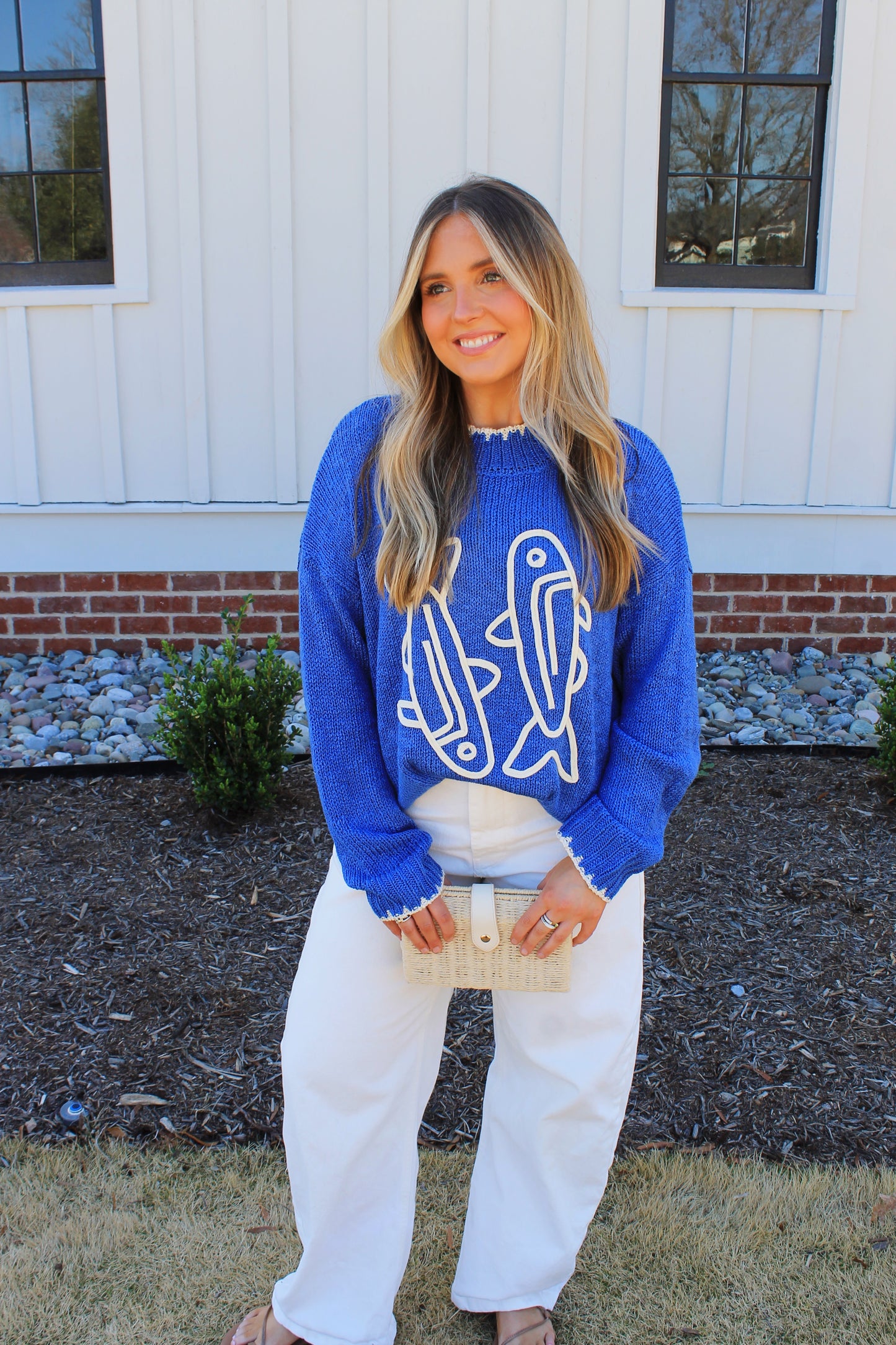 Blue Tide Sweater