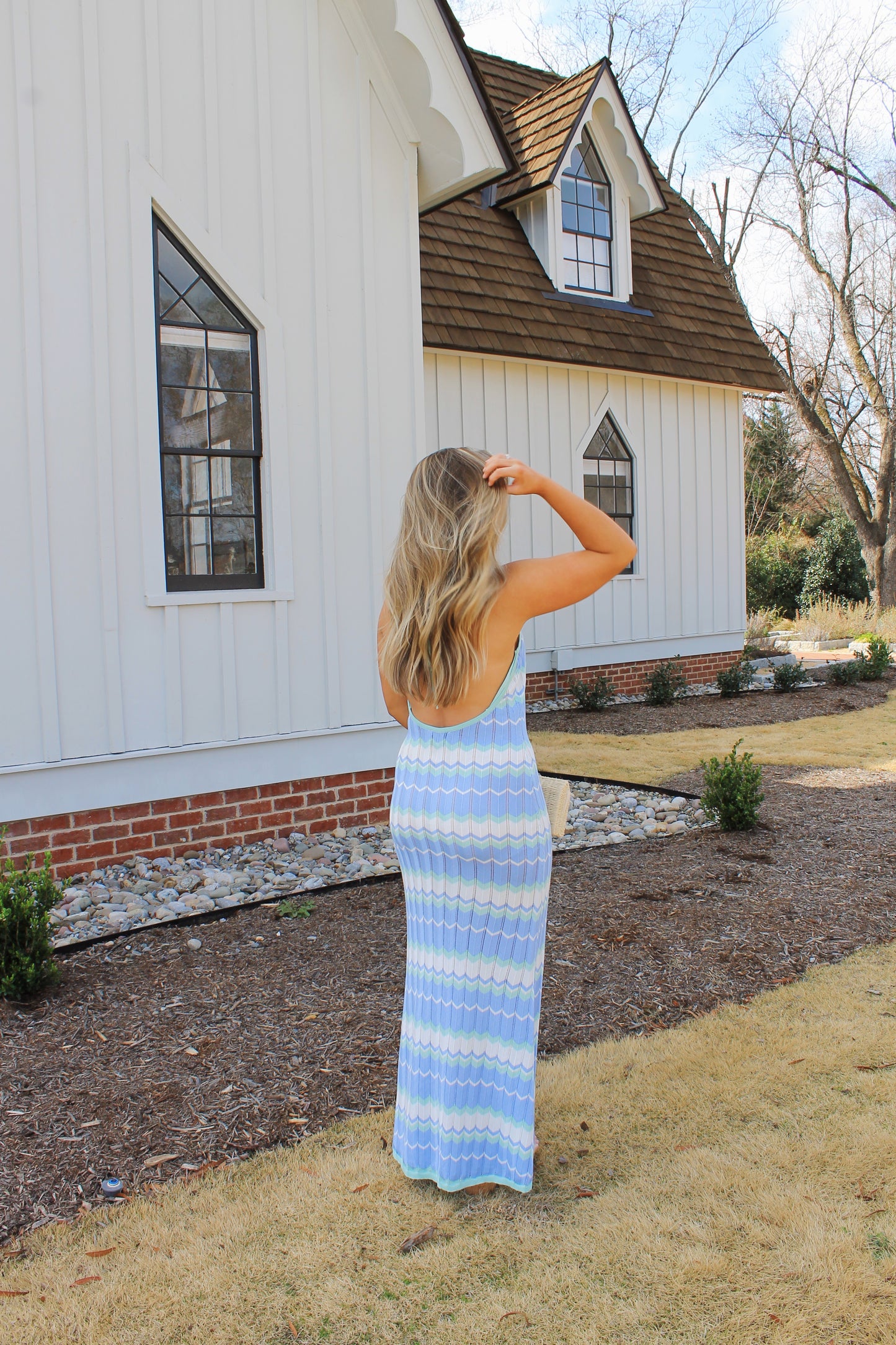 Knit Halter Maxi