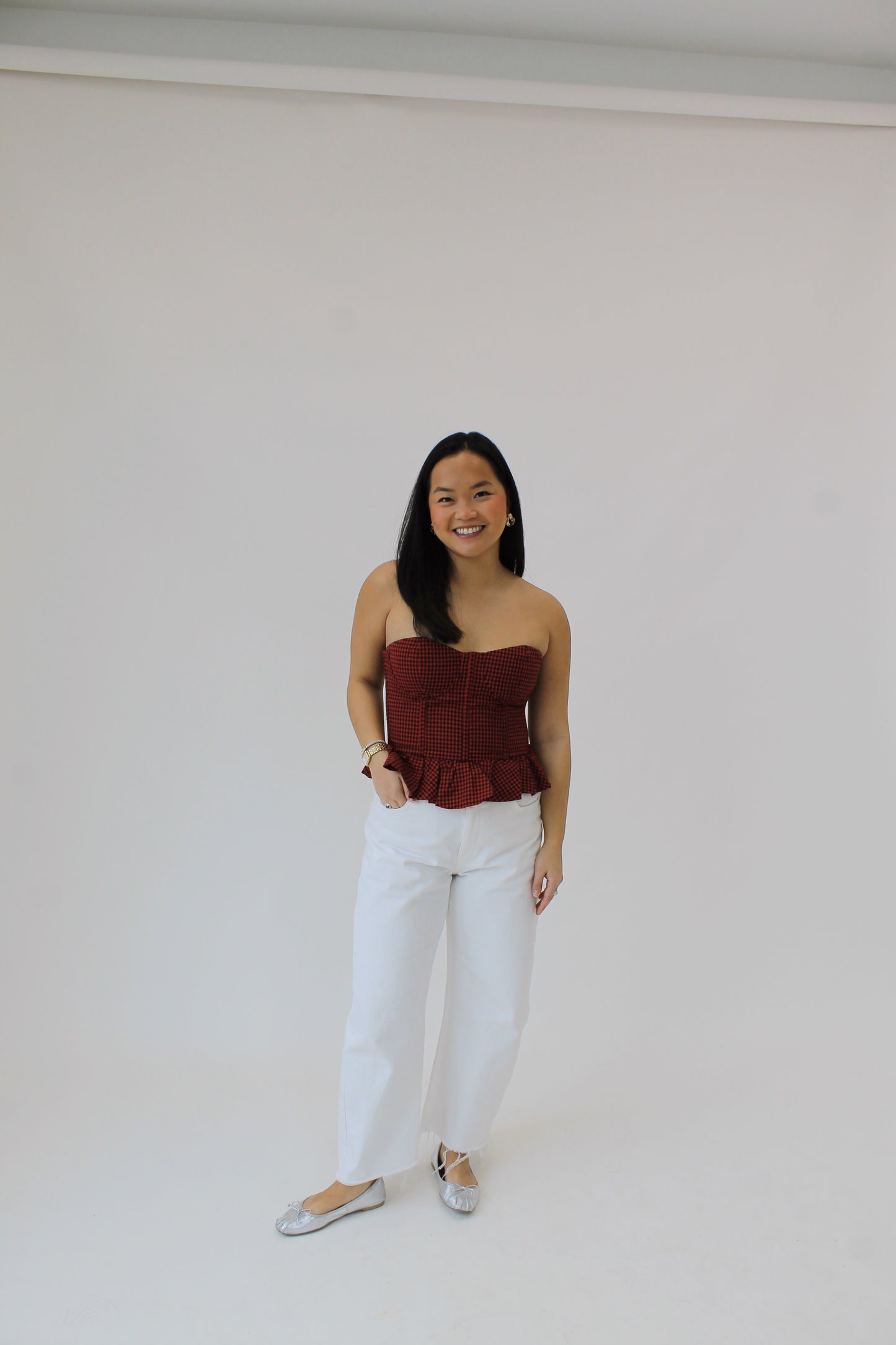 The Corset Top - Red