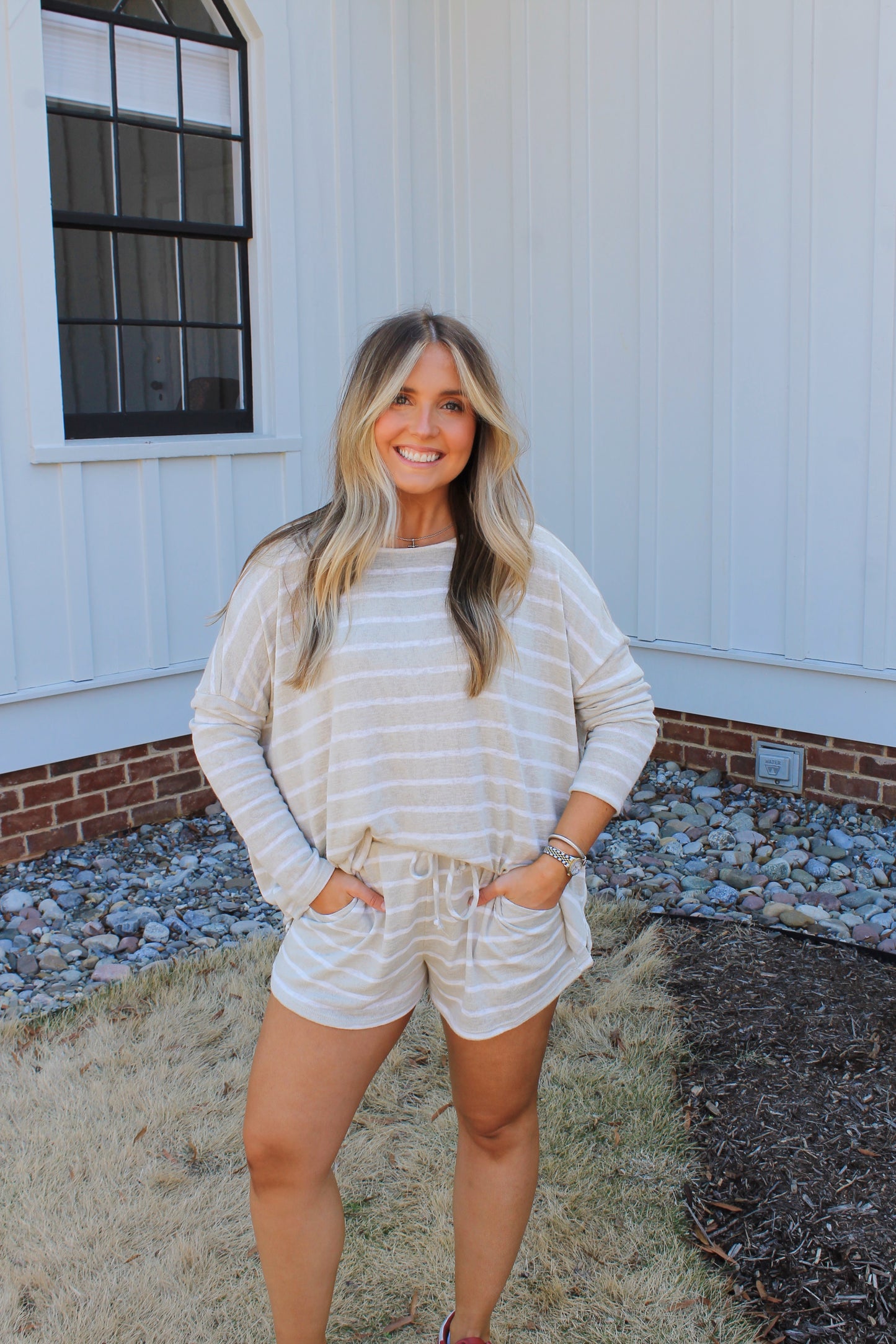 Stripe Knit Top