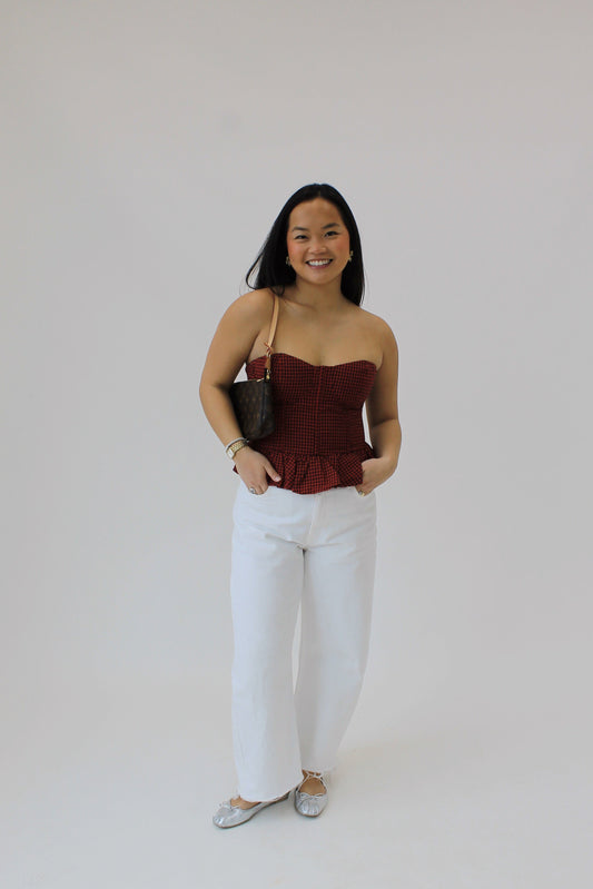 The Corset Top - Red