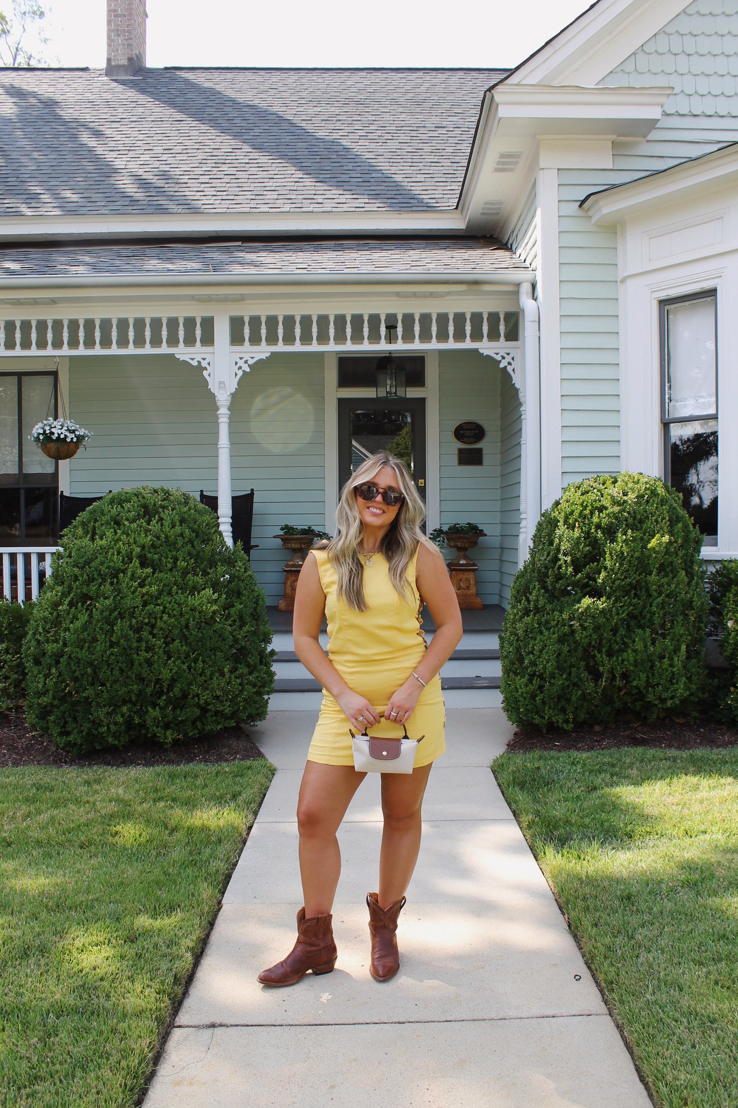 Golden Mini Dress