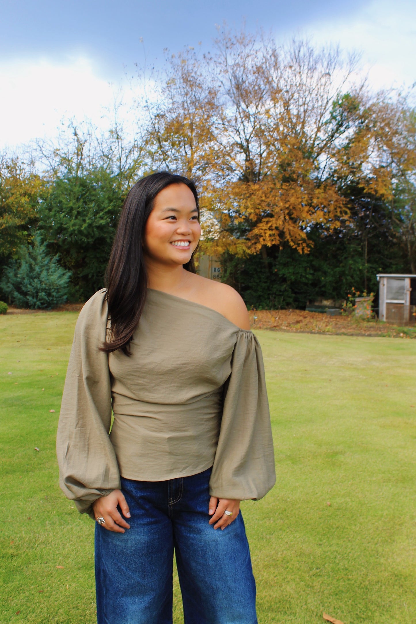 Statement Sleeve Top