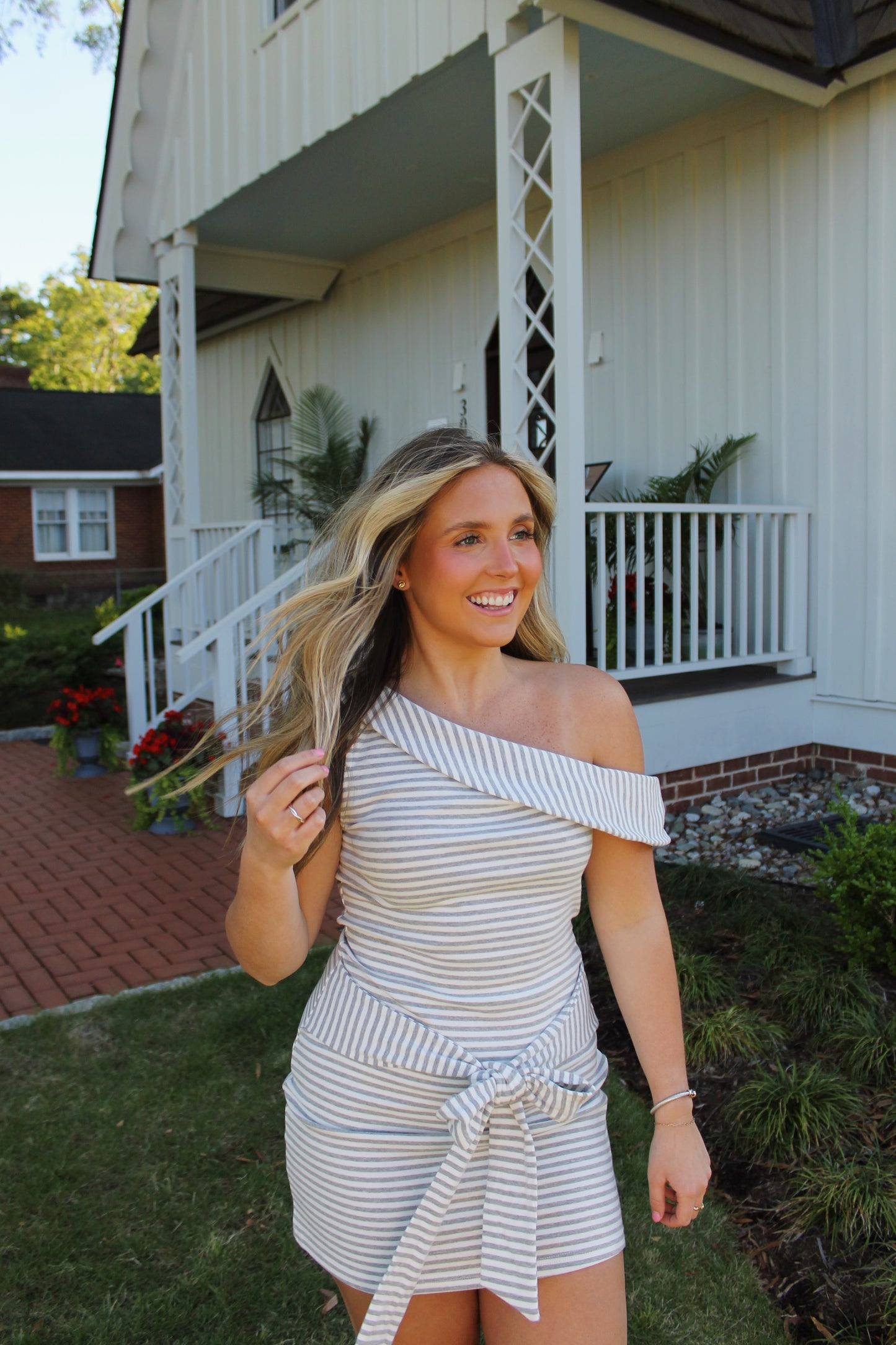 Striped Mini Dress