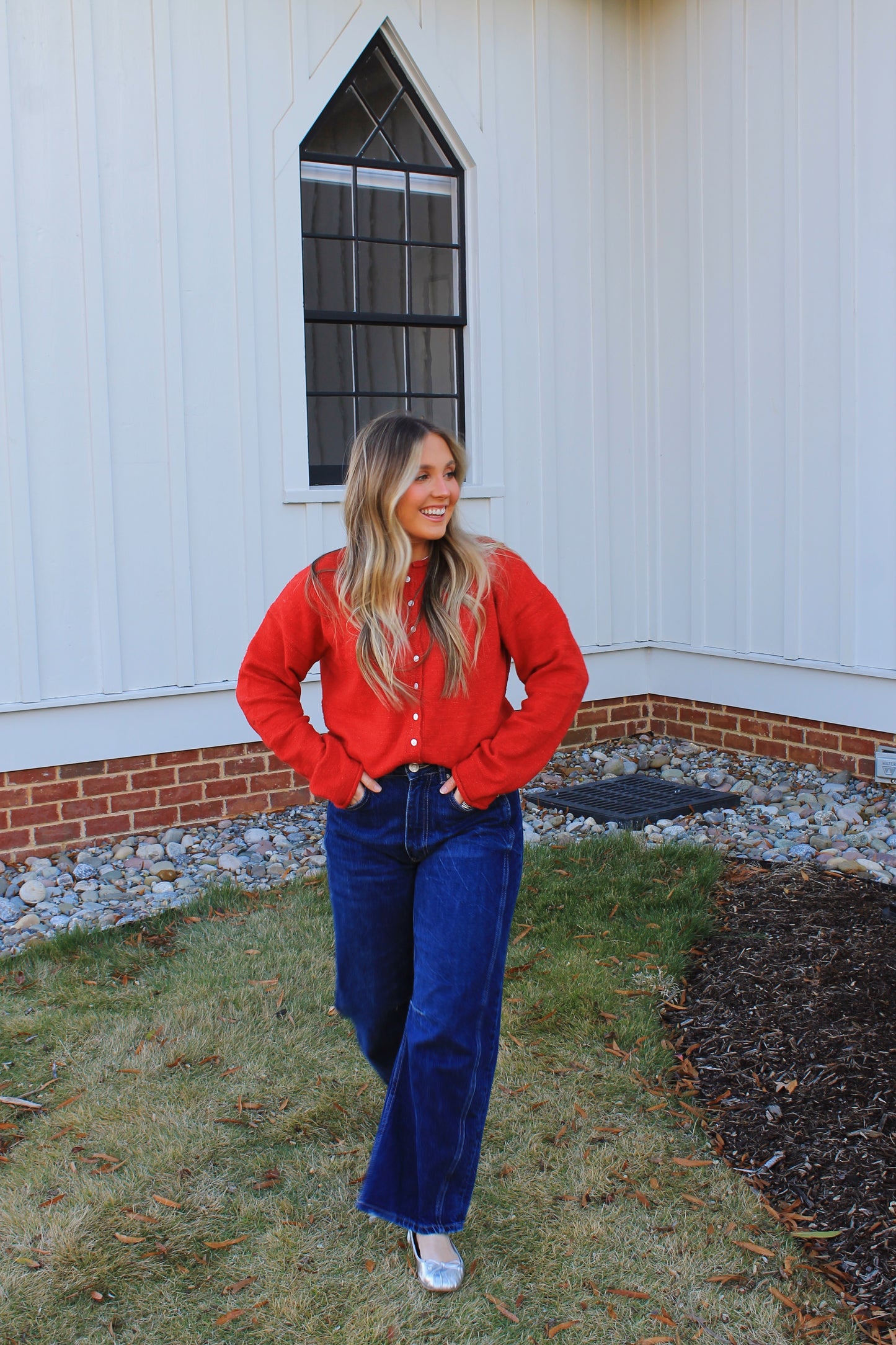 The Classic Sweater - Red
