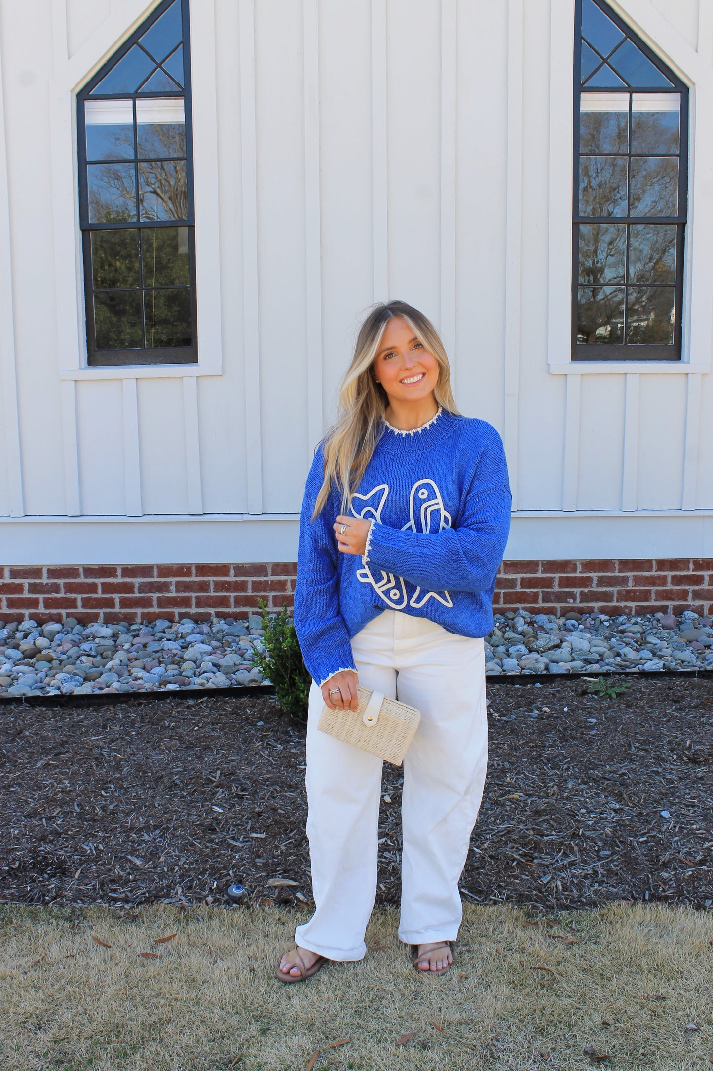 Blue Tide Sweater