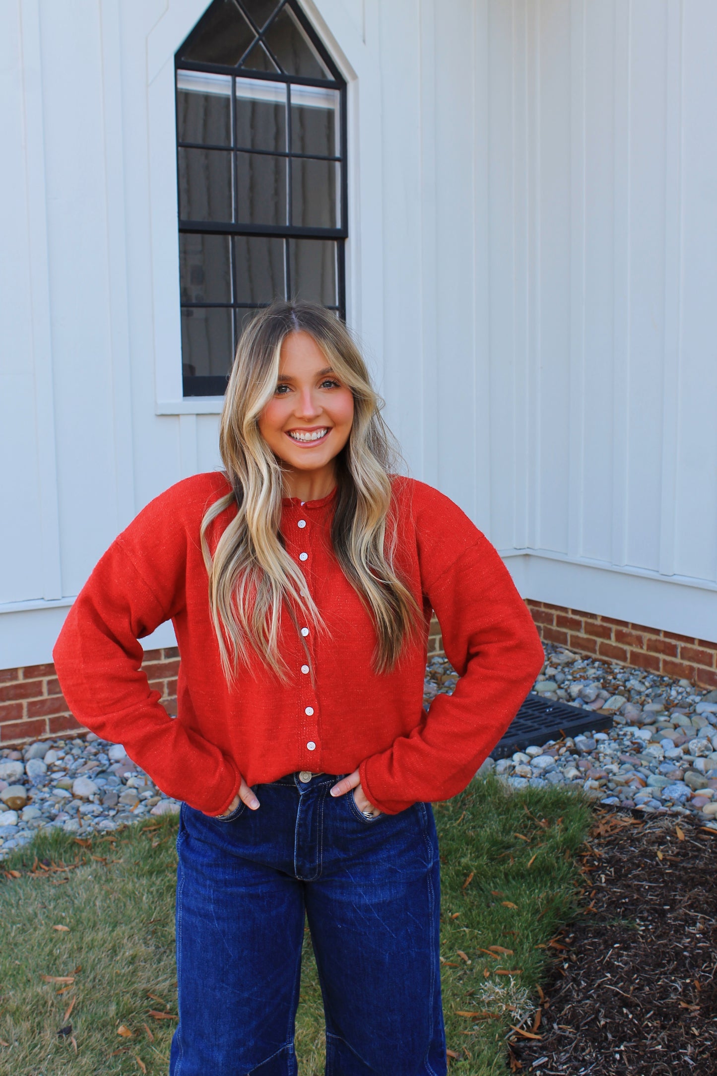 The Classic Sweater - Red