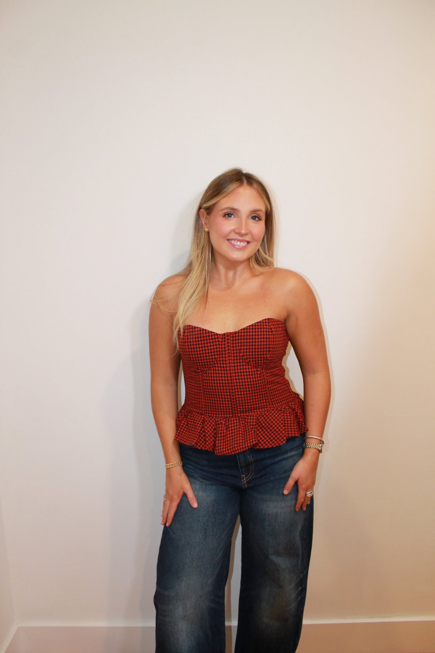 The Corset Top - Red