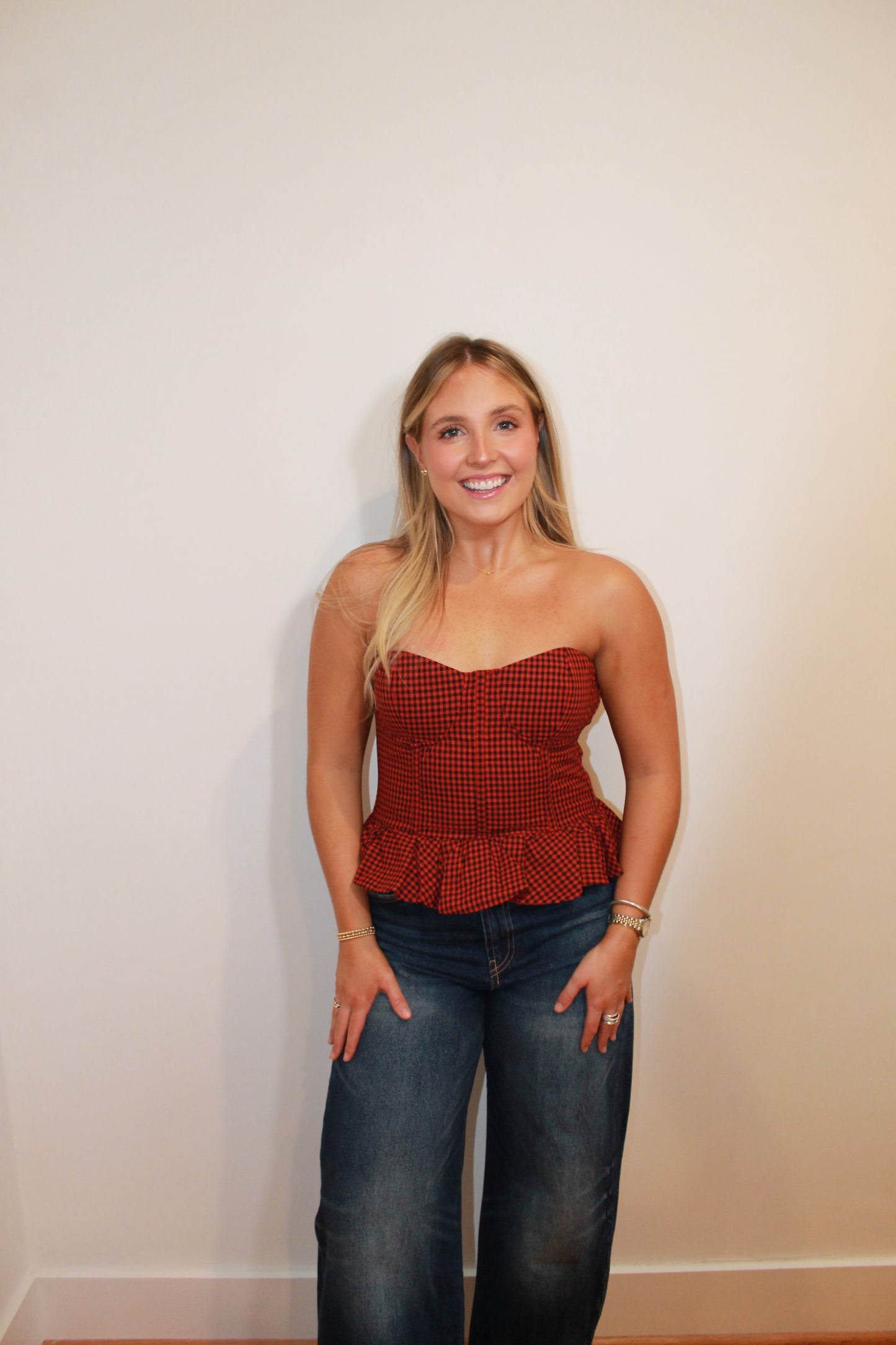 The Corset Top - Red